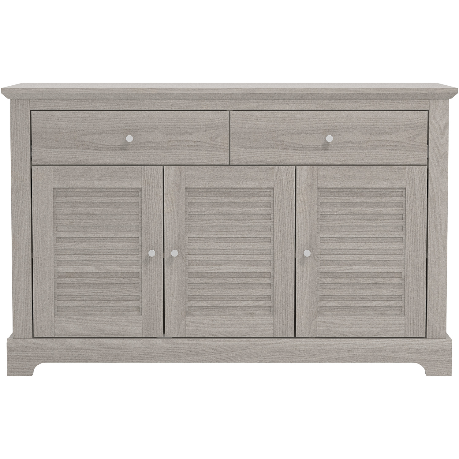 Salcombe Large Sideboard - Warm Grey Oak