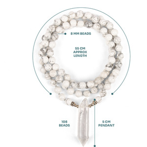 Inner Love Myga Mala Bead Necklace shot 5650573