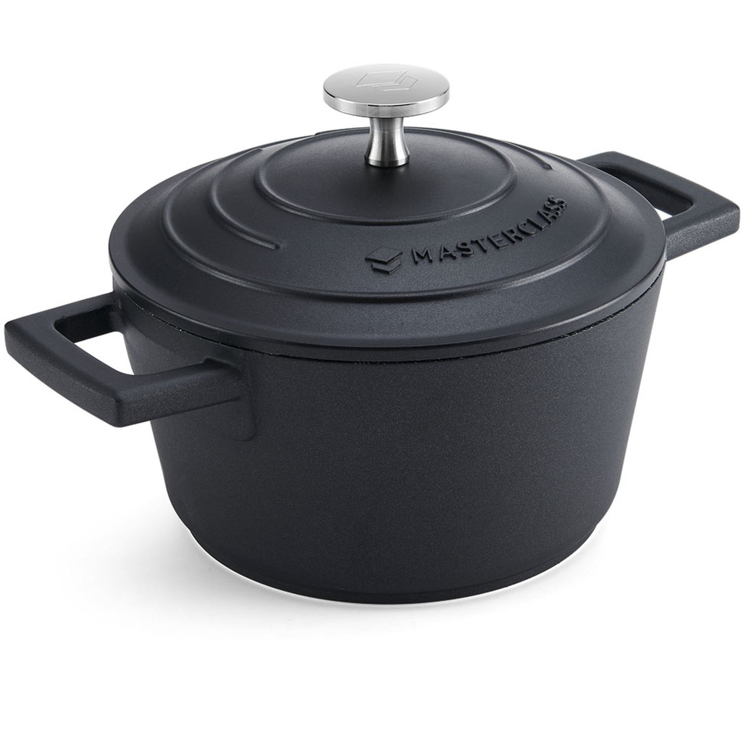 Image of MasterClass Cast Aluminium Black Casserole Dish,&hellip;