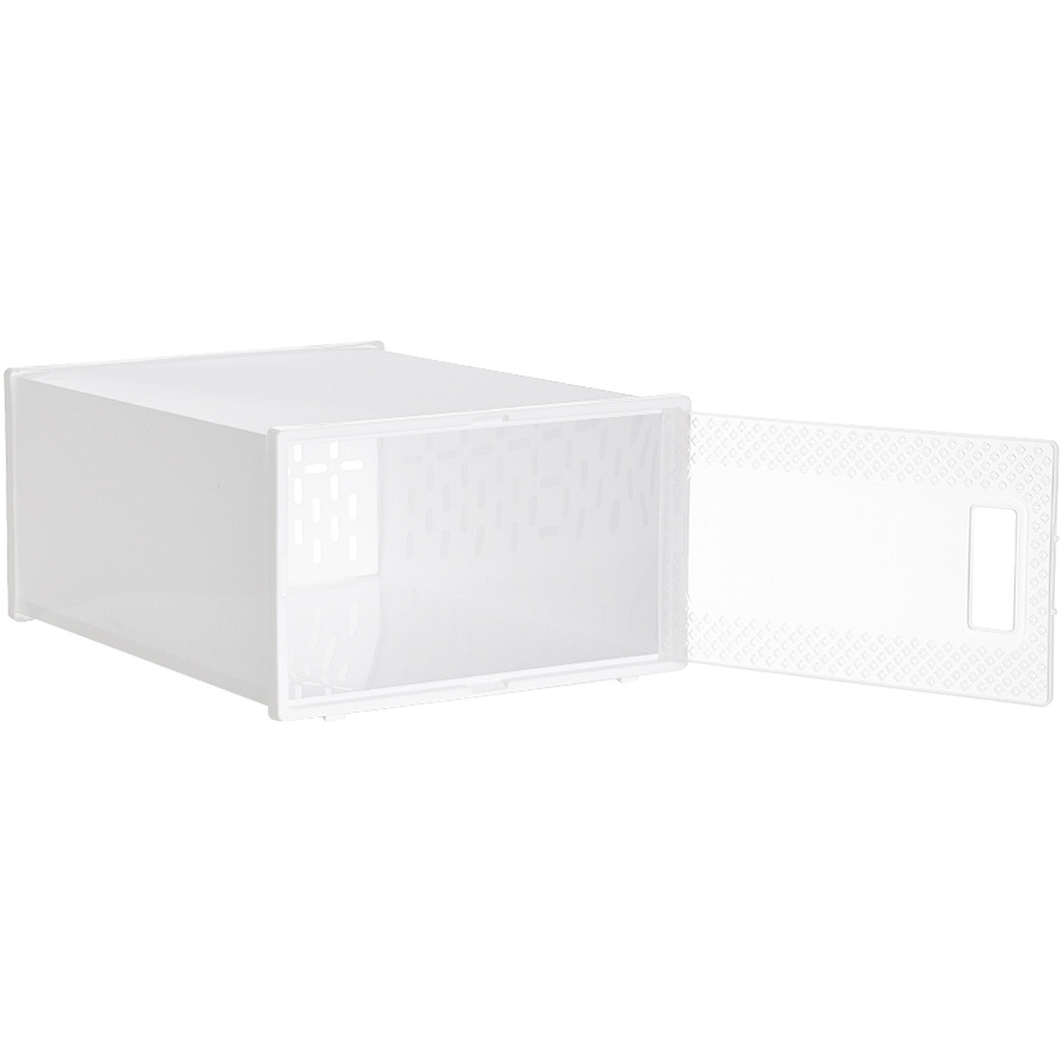 12pcs Dustproof Shoe Storage Box - White 33 5cm