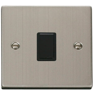Stainless Steel 1 Gang 20A DP Switch