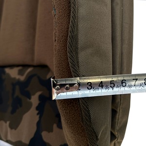 CARPZILLA Portable Folding Camping Fishing Chair 4CM Cushion 150KG Capacity Camo