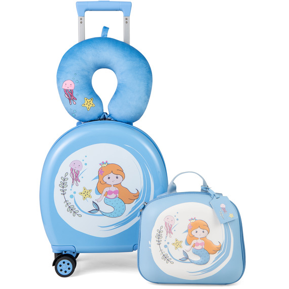 4-Piece Kids Journey Suitcase Set