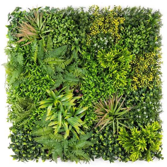 Artificial Oasis Living Wall 4Pc