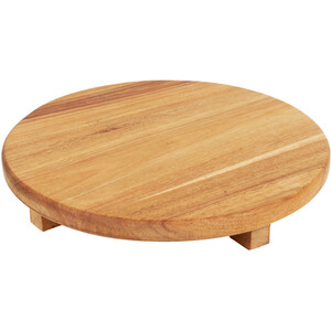 Wooden Footed Tray