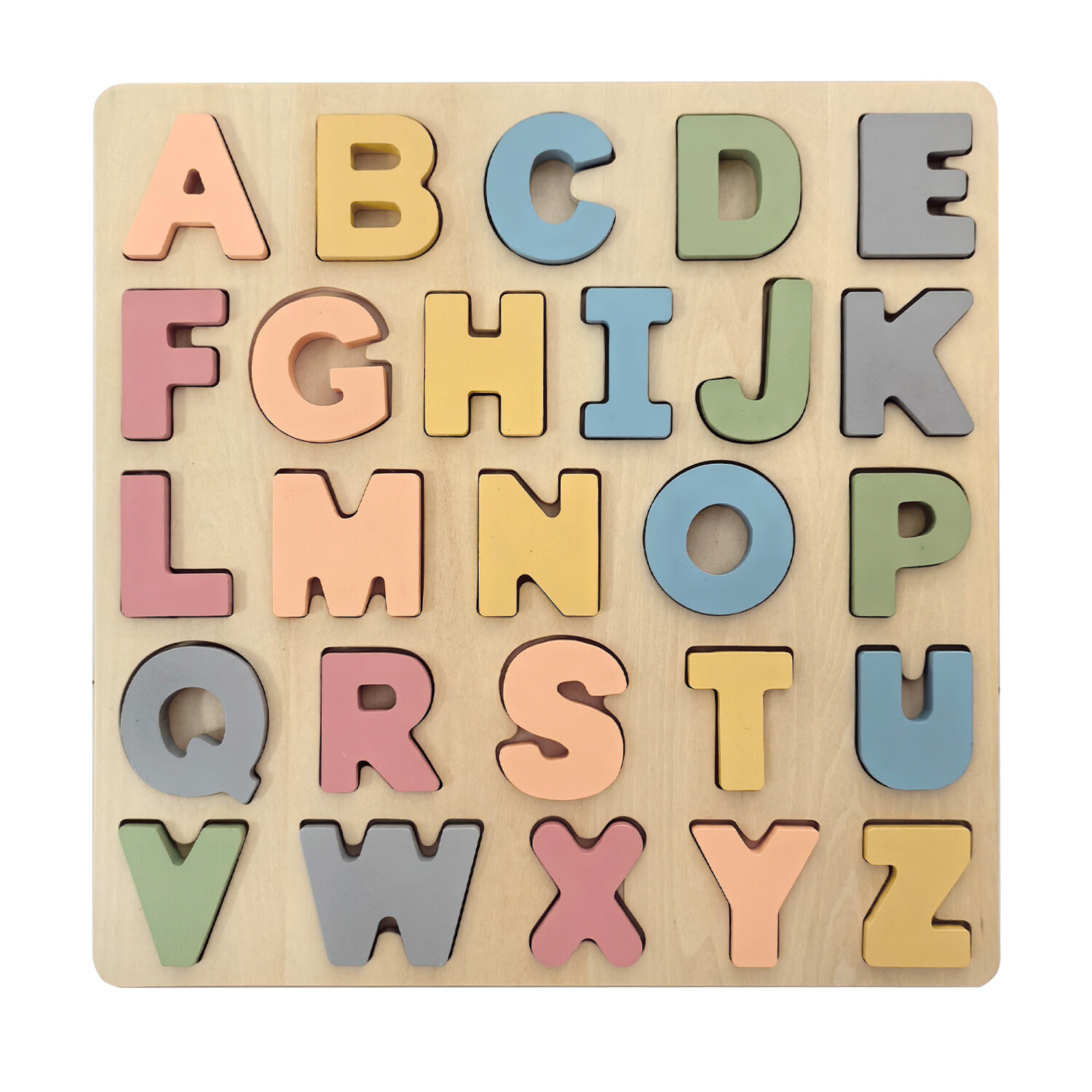 Wooden Letter Puzzle