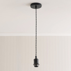 Shaw Adjustable Single Pendant Ceiling Lampholder