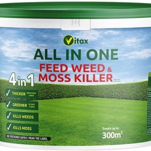 4 In 1 Complete Feed Weed  Moss Killer  Complete Lawn Care
