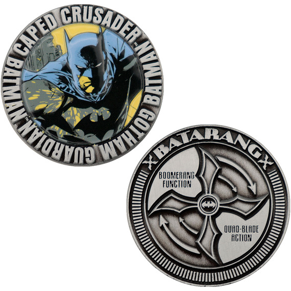 DC Batman Caped Crusader Limited Edition Coin