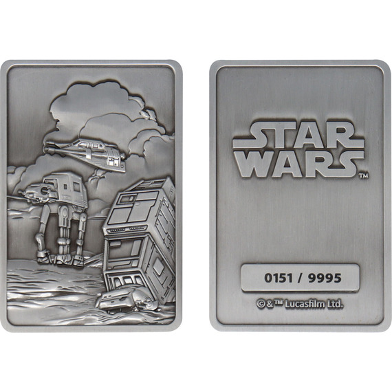 Star Wars Limited Edition Battle for Hoth Collectible Metal Ingot