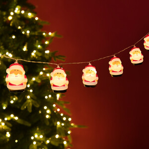 15 LED Santa String Light
