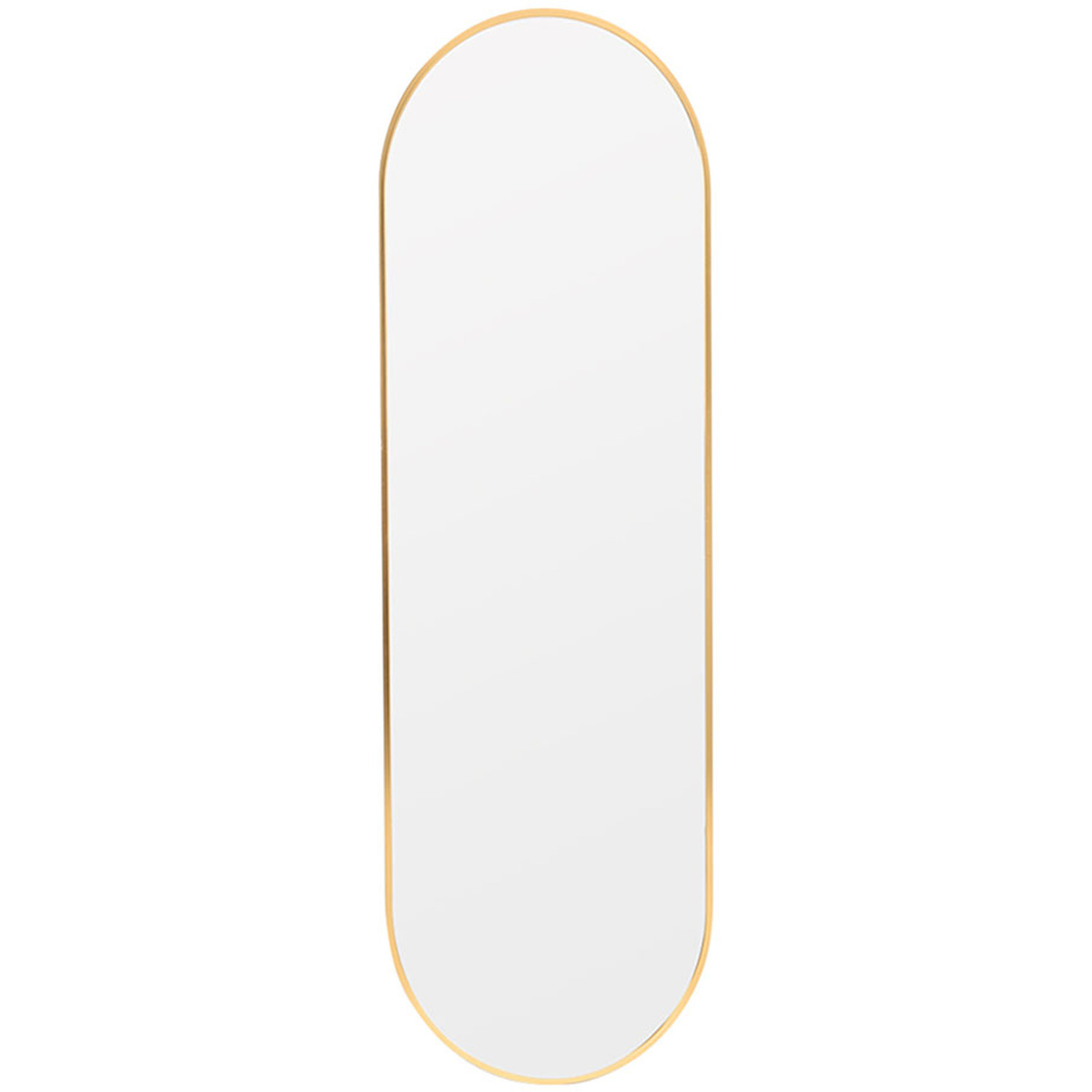 Image of Oval Metal Frame Wall Mounted Full&hellip;