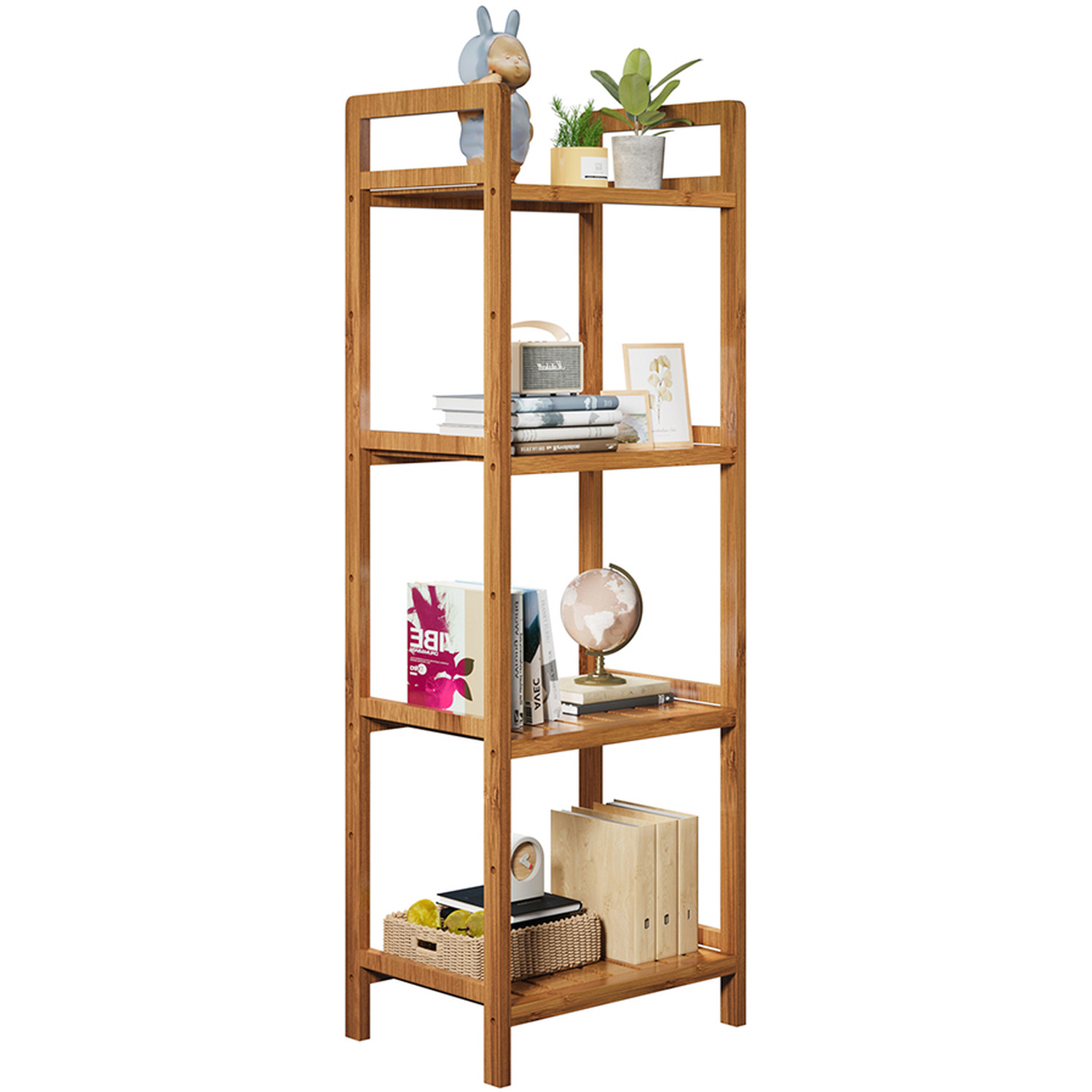 Kidkid Bookcase And Display Shelf - Brown / 35Cm / 100Cm