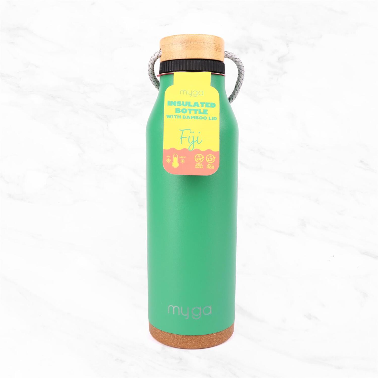Image of Myga Round Bottle 700ml - Green