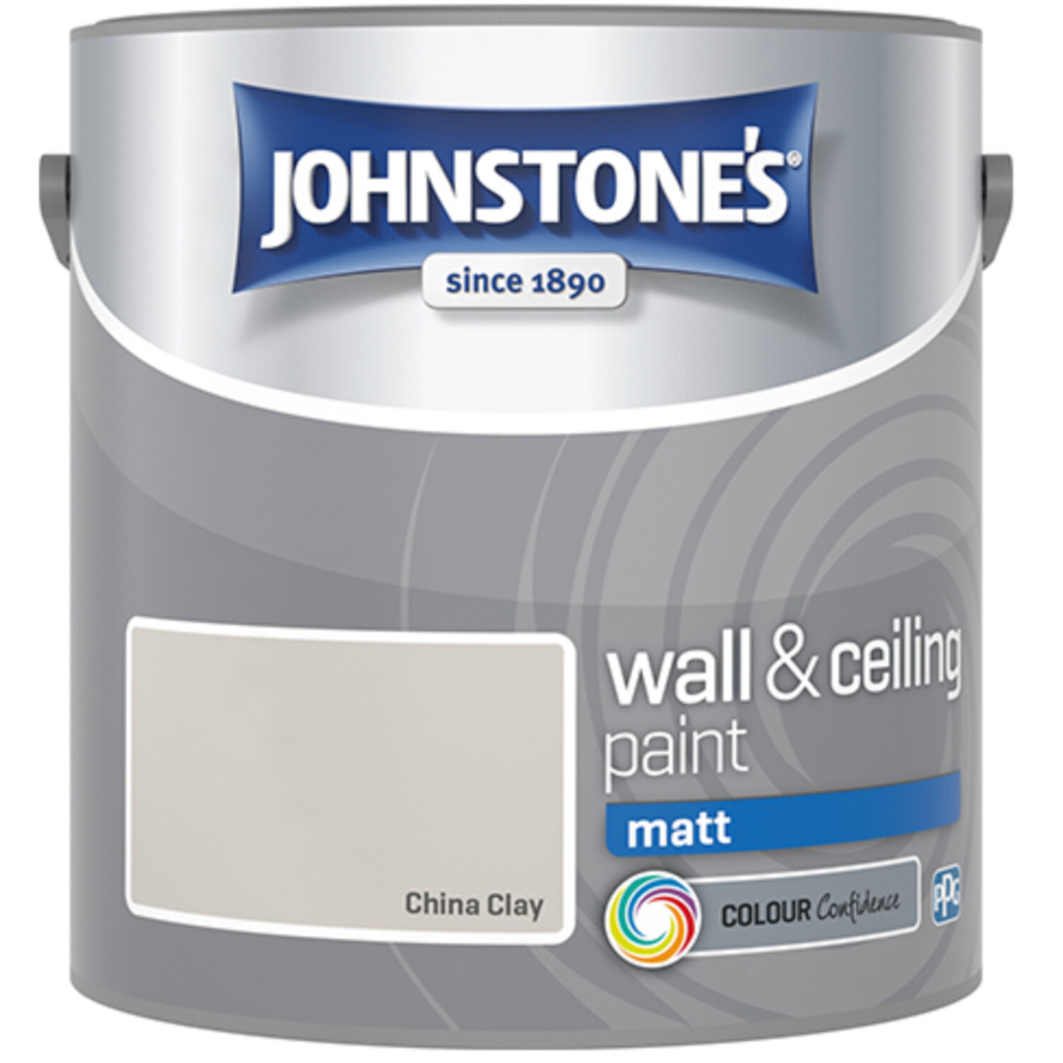Johnstones Matt Emulsion Paint - China Clay / 2.5l