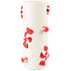 Candy Cane Sweet and Present Vase
