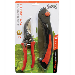 Wilkinson Sword Folding Pruner Saw and Pruner Set