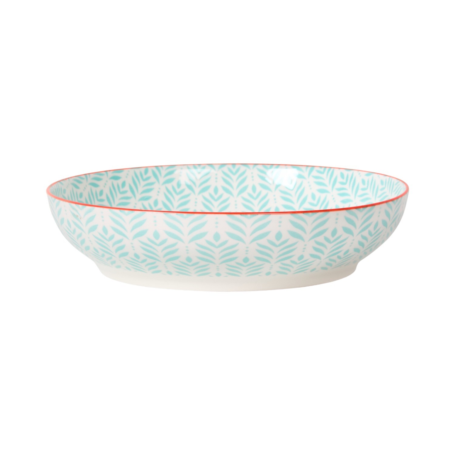 Image of Azalia Pad Print Pasta Bowl -&hellip;