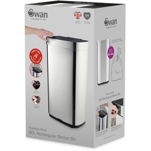 80L Rectangular Sensor Bin