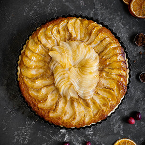 MasterClass Crusty Bake Non-stick Fluted Round 23cm Quiche Tin