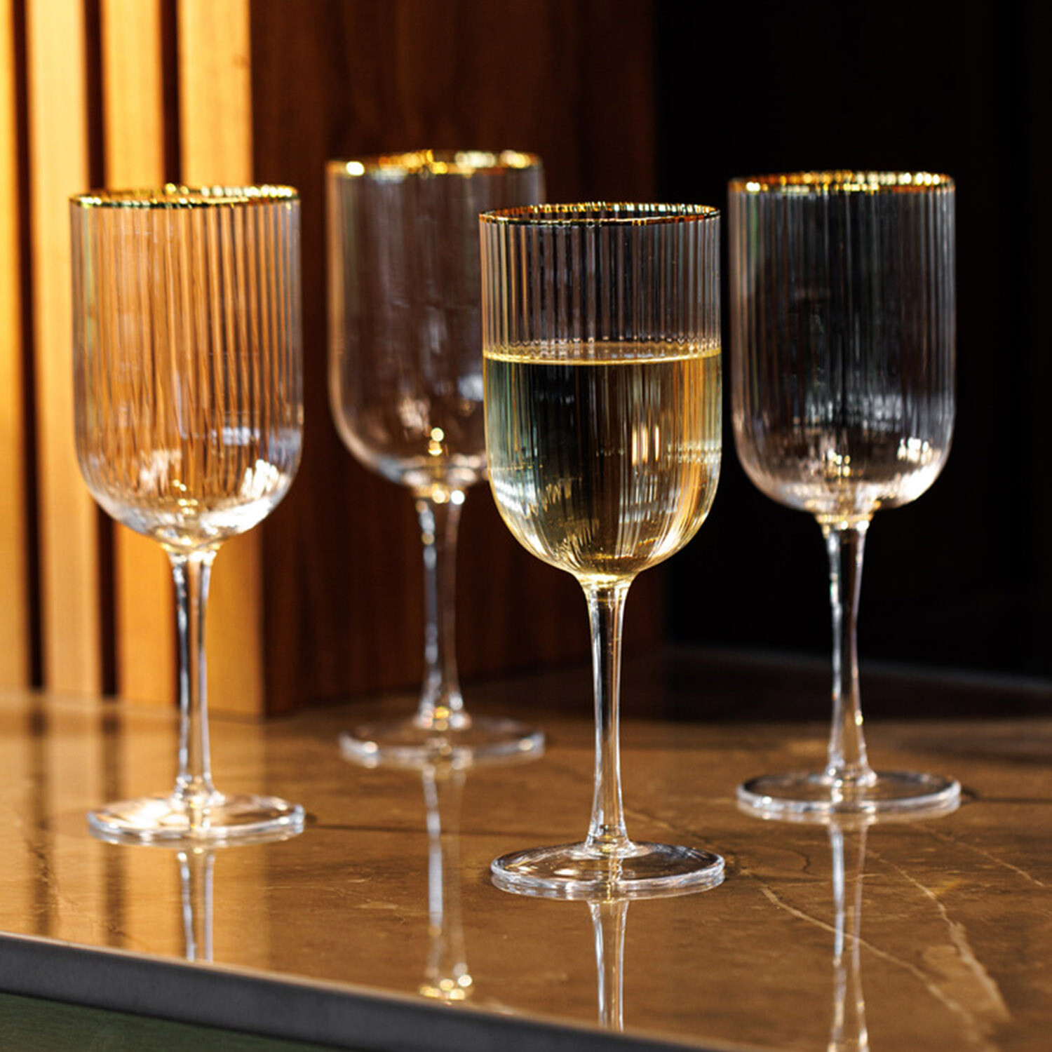 Image of Mikasa Wine Glasses 4 x 400ml&hellip;