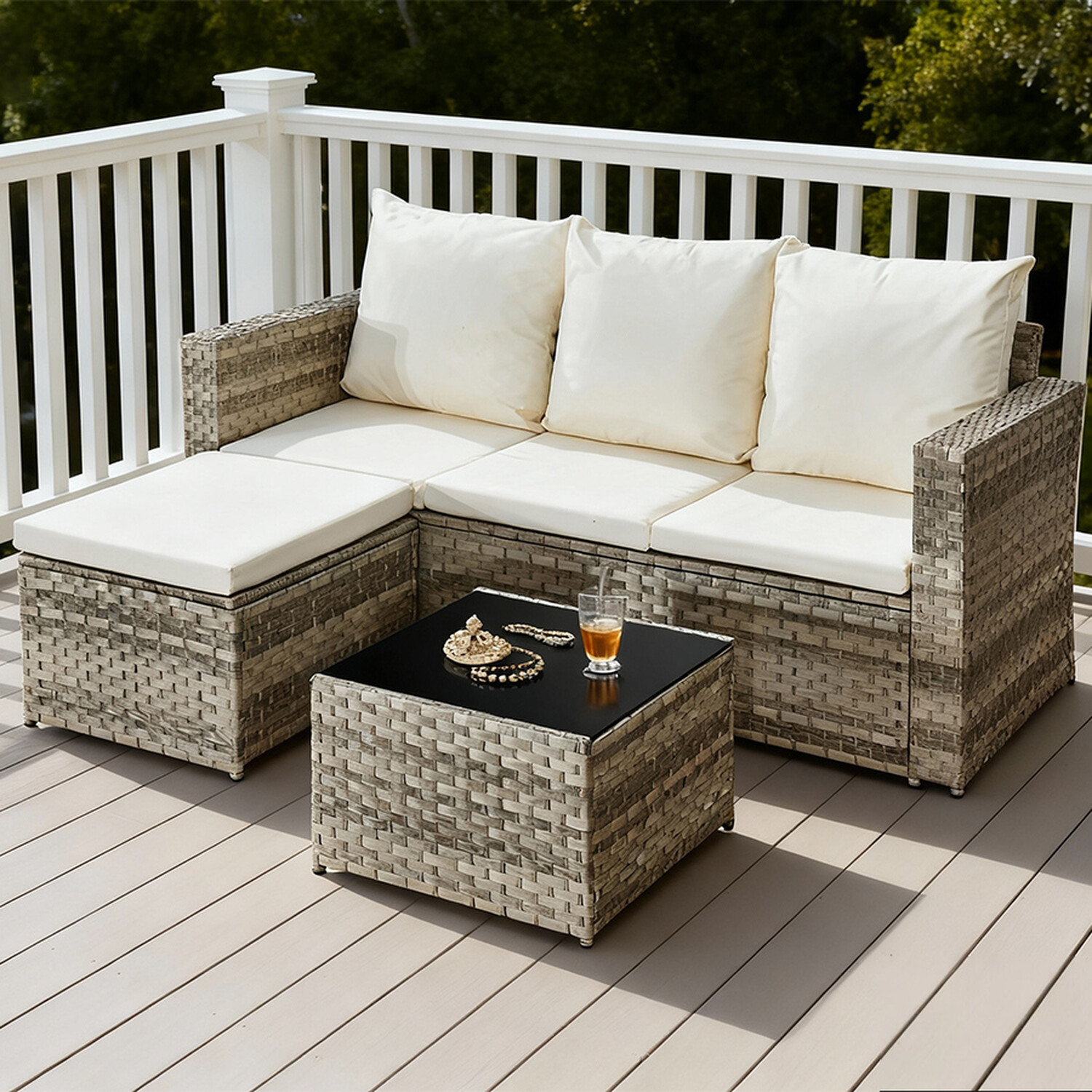Laurel Corner Sofa Set