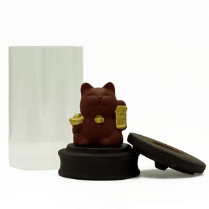 Backflow Incense Burner Money Cat Tube