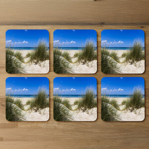 Salento, sand dunes Designer Coaster Set