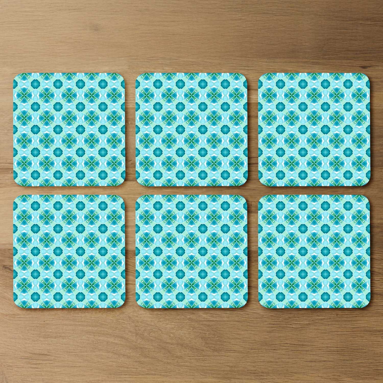 Image of Green Cool Boho Chic Summer Coaster&hellip;