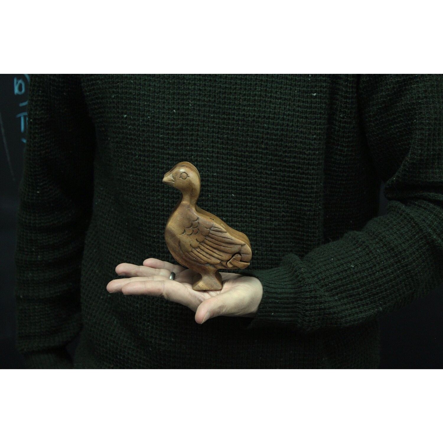 Bali Magic Box Pretty Duck Puzzle Gift Box - Brown