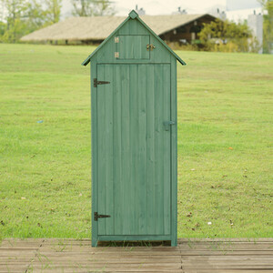 Wooden Tool Shed