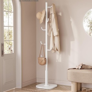 Cactus-Shaped Coat Rack, Freestanding Coat Tree, 8 Sturdy Hooks