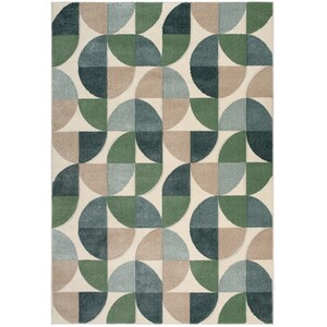Curve Geo Rug