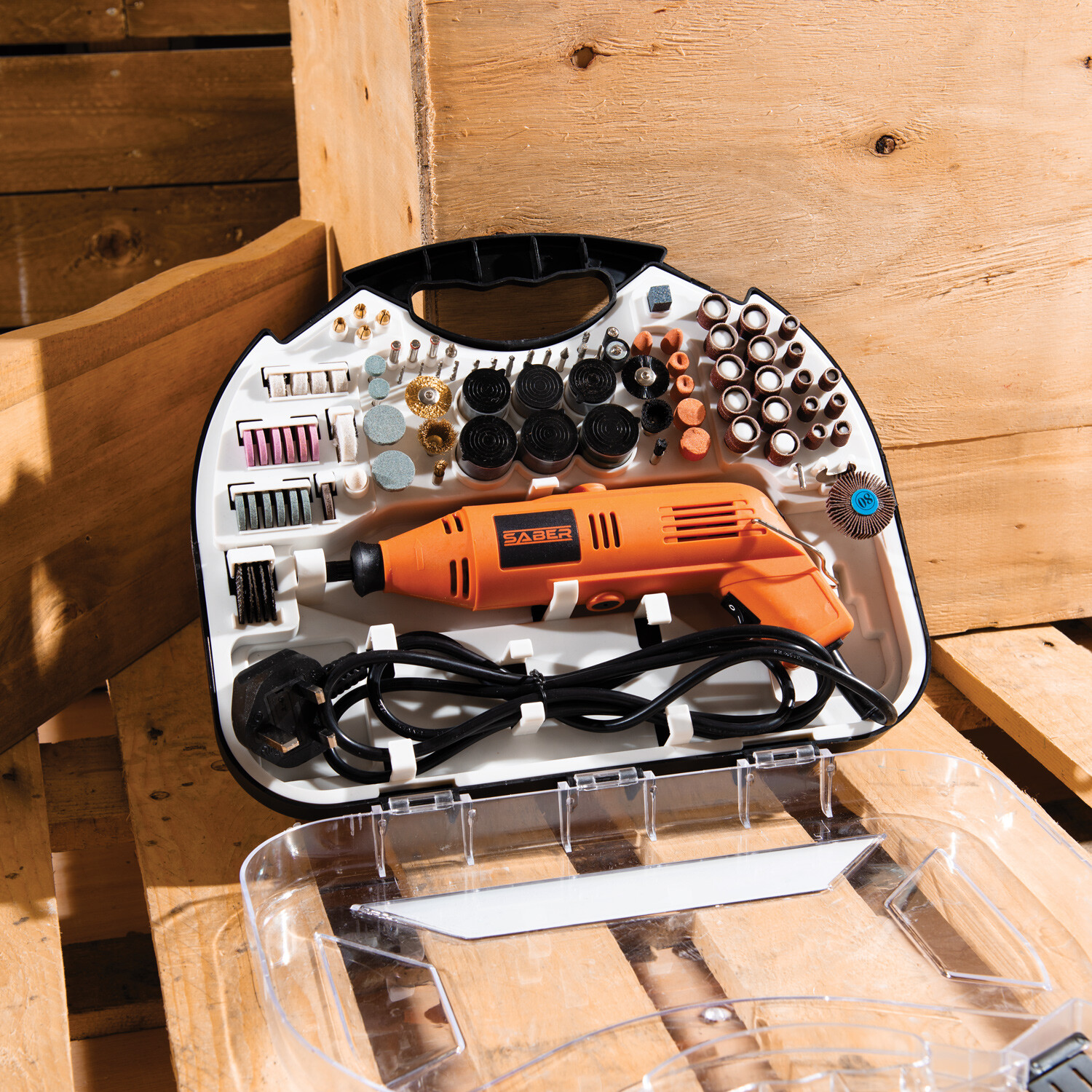 Saber 135W Rotary Tool Kit