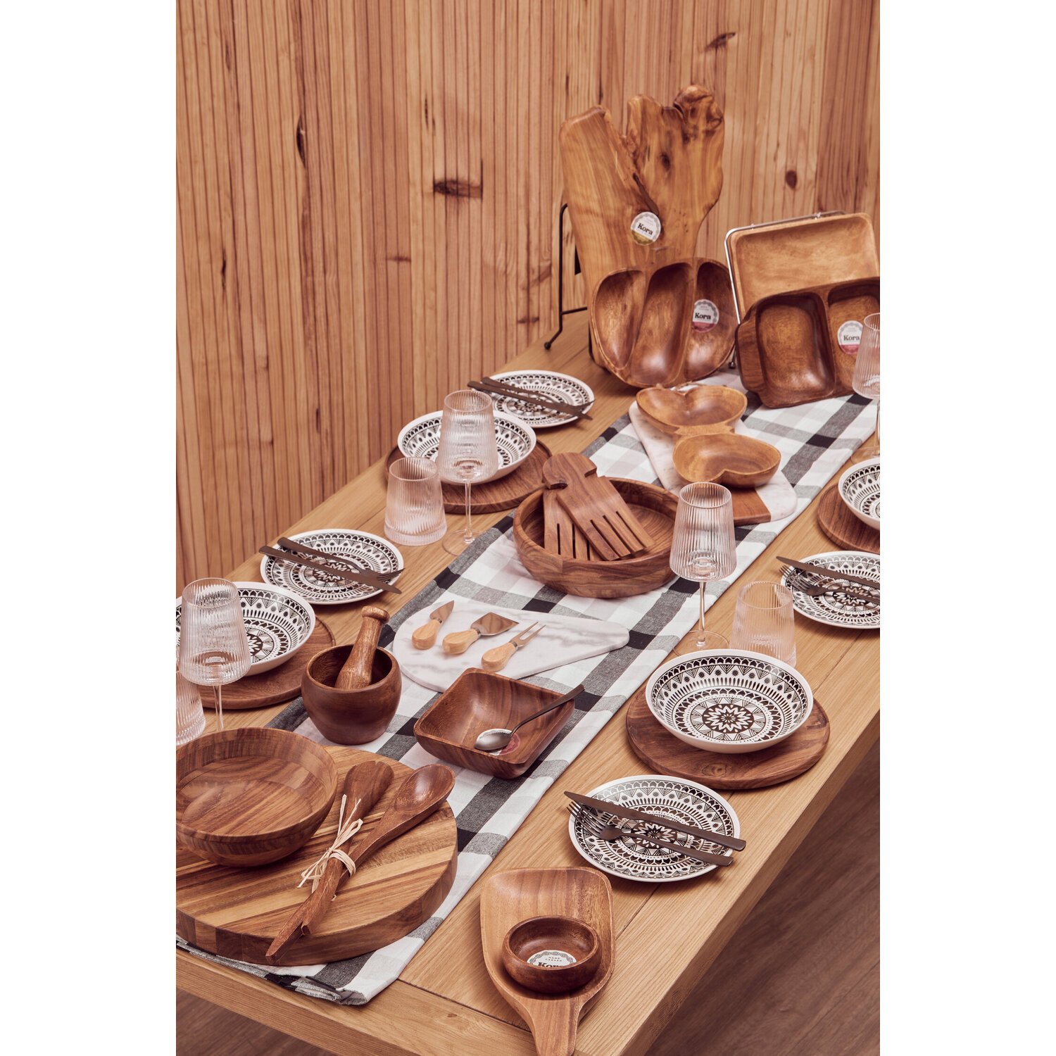Image of Kora Acacia Paddle Board with Bowl&hellip;