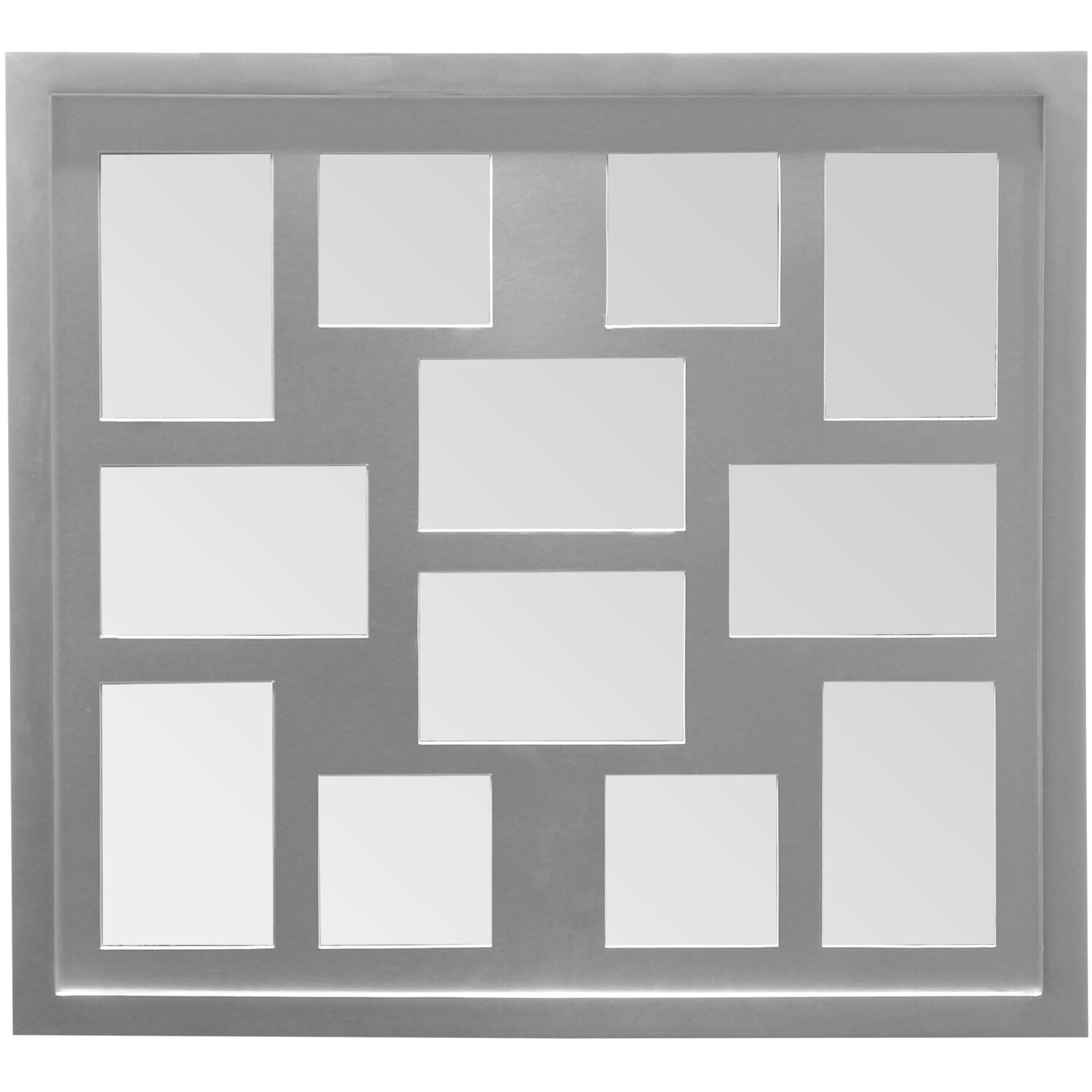 Maren Silver 12 Photo Frame - Silver