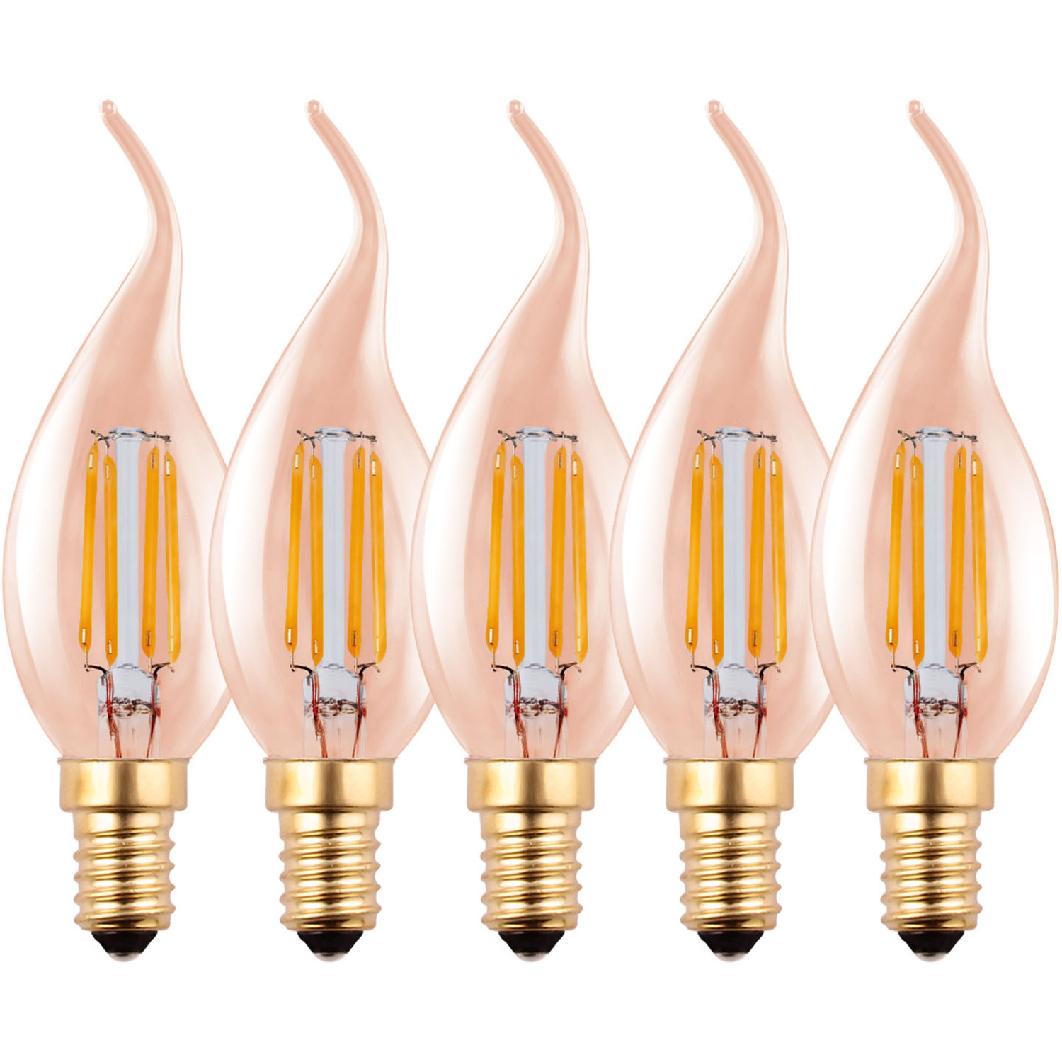 Image of E14 LED Bulbs - Amber /&hellip;
