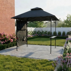 Black / Metal
Polyester
Polypropylene
Steel Verano Black Steel Folding Gazebo Water Resistant Canopy shot 13386389