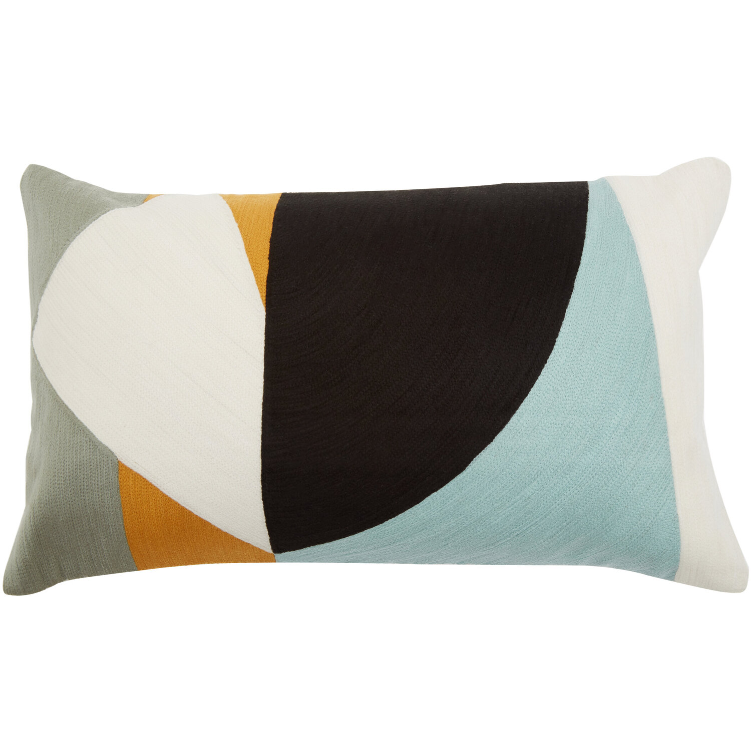 Bosie Ozella Multi Colour Rectangular Cushion - Multicolour