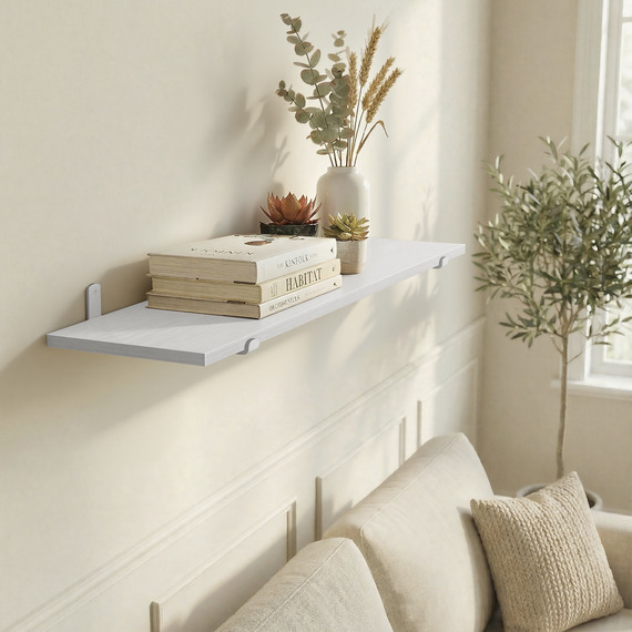 SONGMICS Modern Floating Wall Shelf