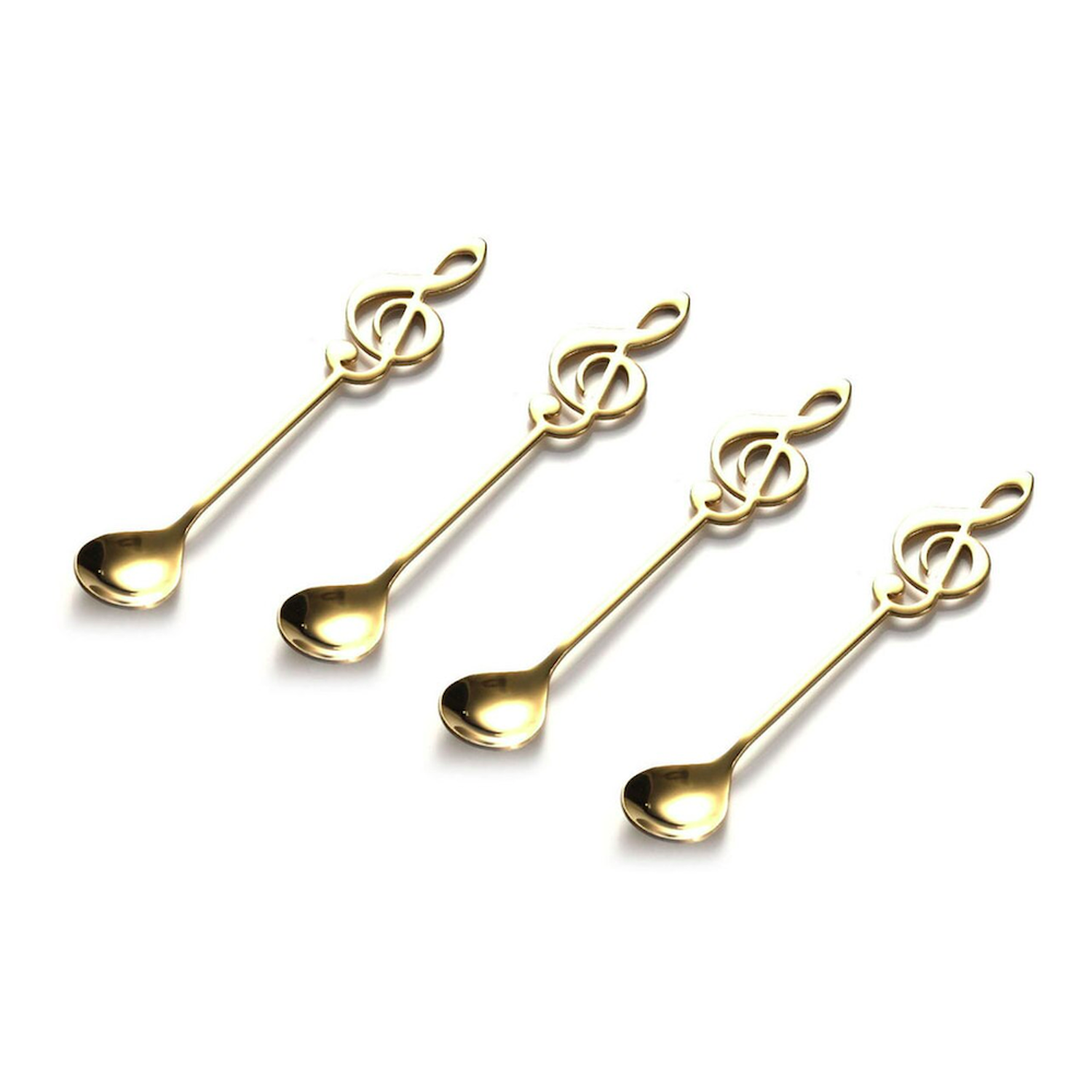 Image of Stainless Steel Treble Clef Spoons -&hellip;