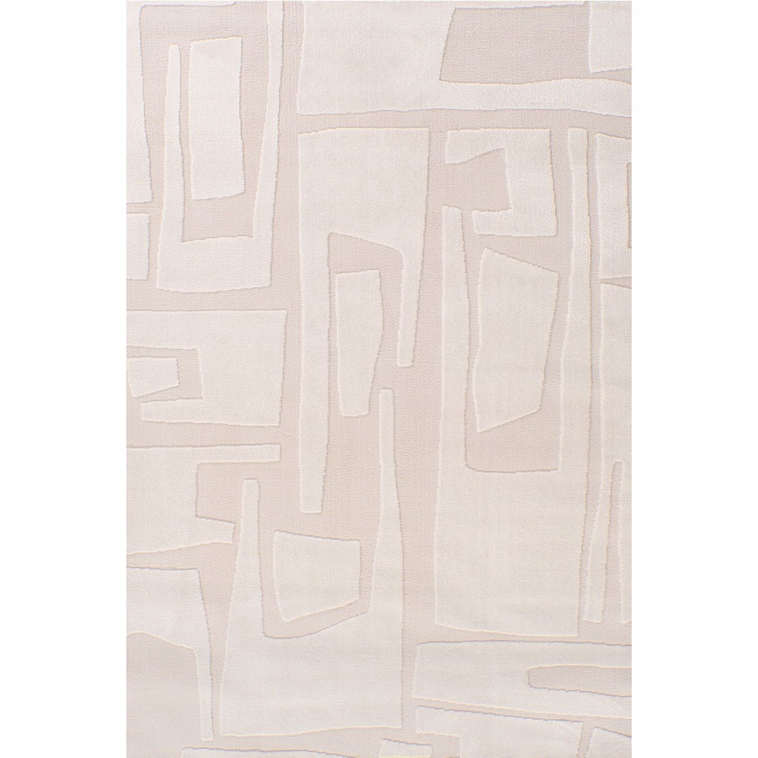 Rackhams Cream Loft Abstract Rug - 80X150 Cm - Image 3