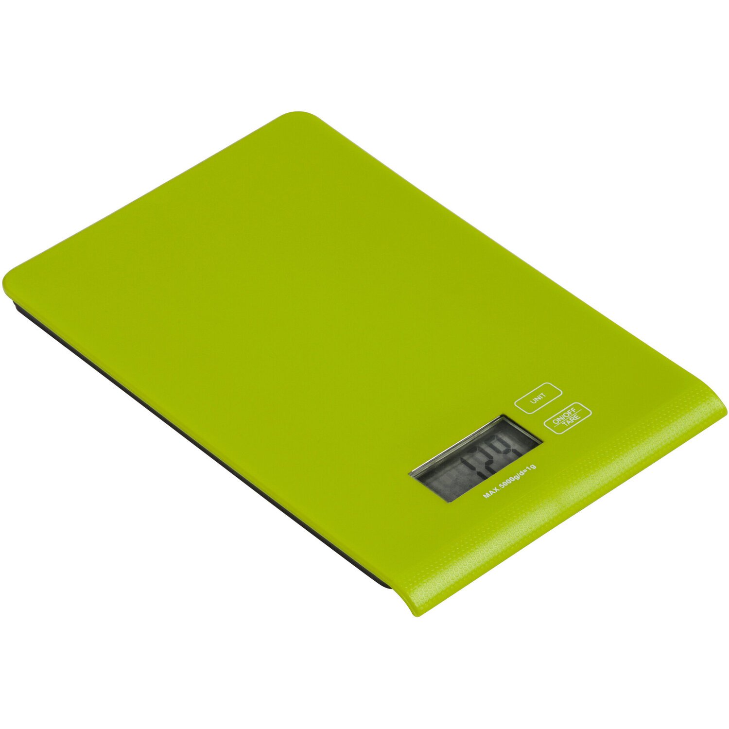 Zing Lime GreenTempered Glass Kitchen Scale - Green