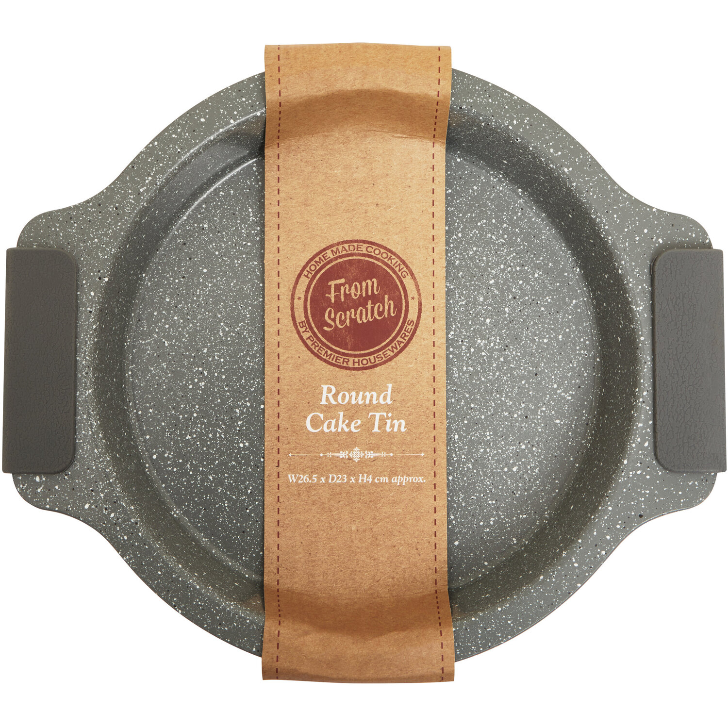 Maison By Premier From Scratch Small Round Cake Tin - Grey