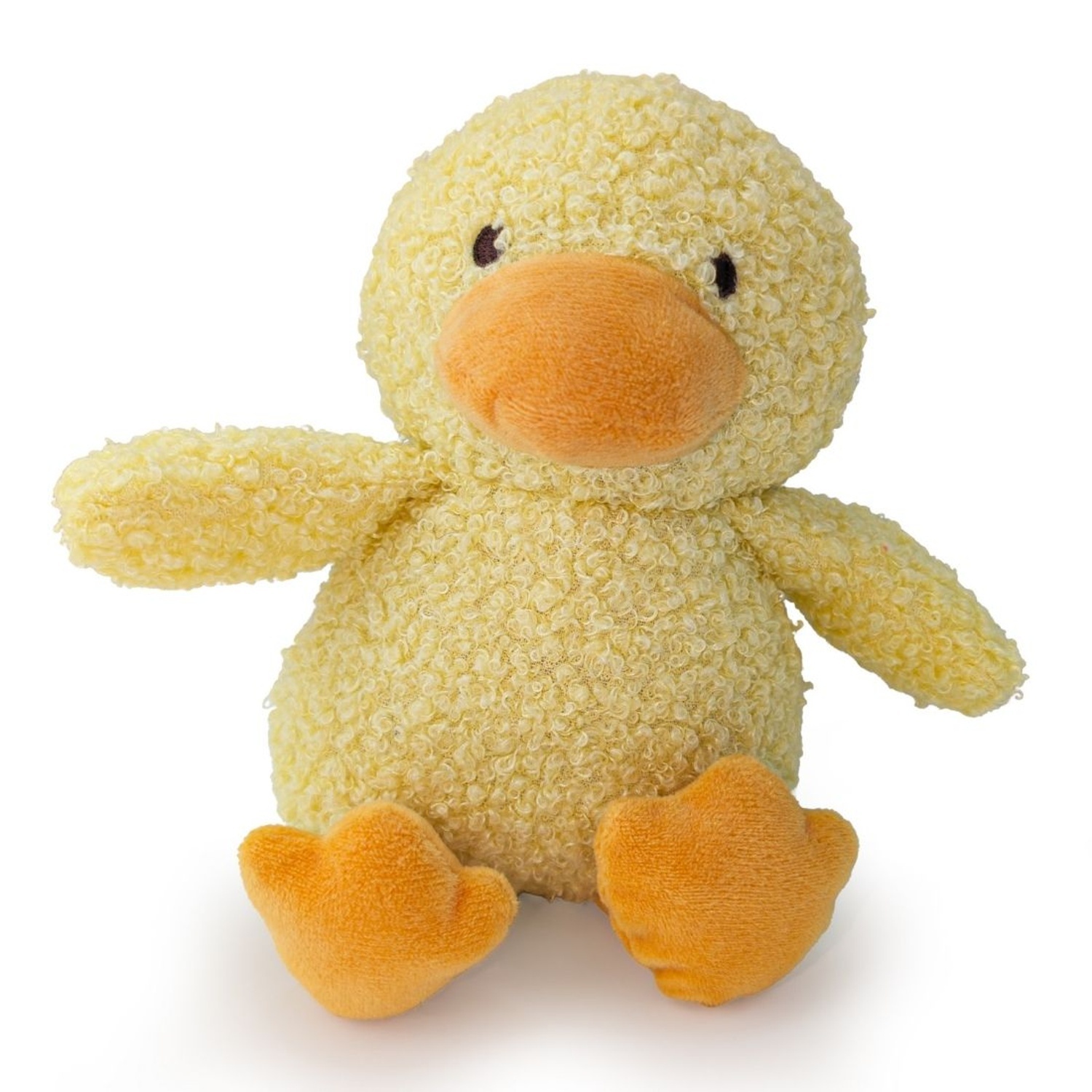 Hugglepets Tiny Tails Chick Clifford Squeaky Puppy Toy - Yellow