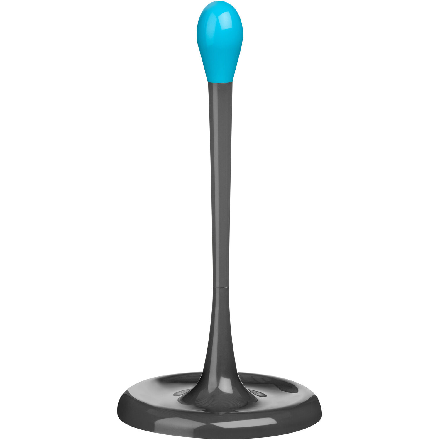 Grey and Blue Kitchen Roll Holder - Grey, Blue