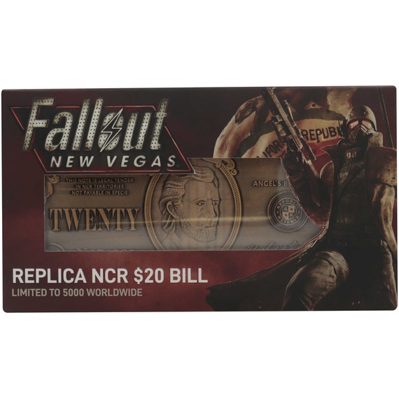 Fallout New Vegas Replica NCR 20 Bill