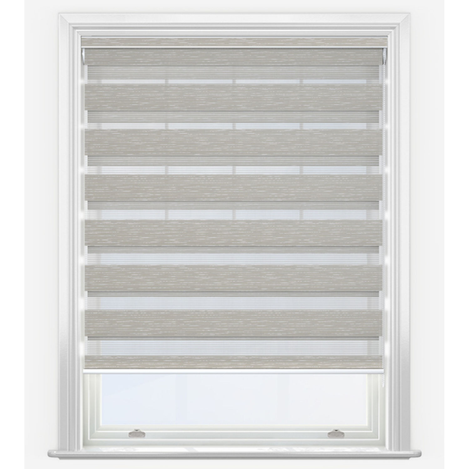 Day Night Thermal Blackout Roller Blind - Linen / 90cm