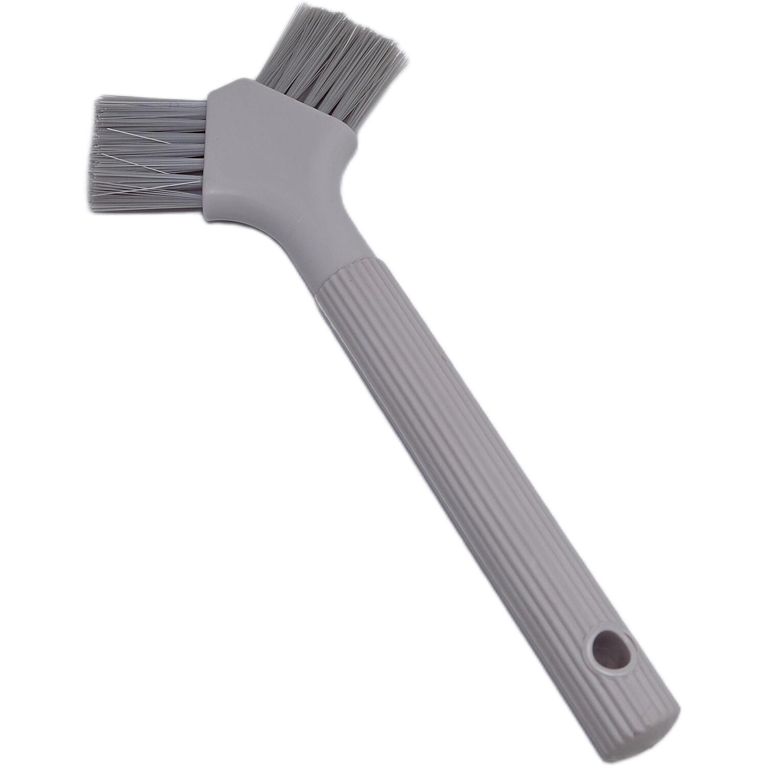 Image of Ribbed Gap Detail Brush - Grey