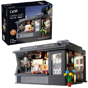 CaDa Coffee Shop 768 Piece Construction Set